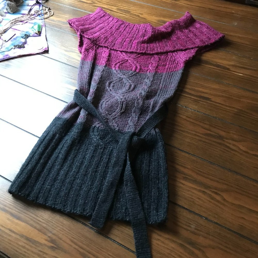 Cowl Neck Sweater Top